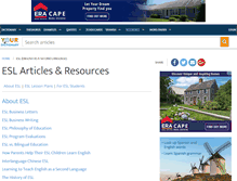 Tablet Screenshot of esl.yourdictionary.com
