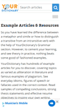 Mobile Screenshot of examples.yourdictionary.com